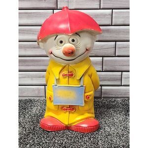 1971 Play Pal Clown Bank Rainy Day #A13